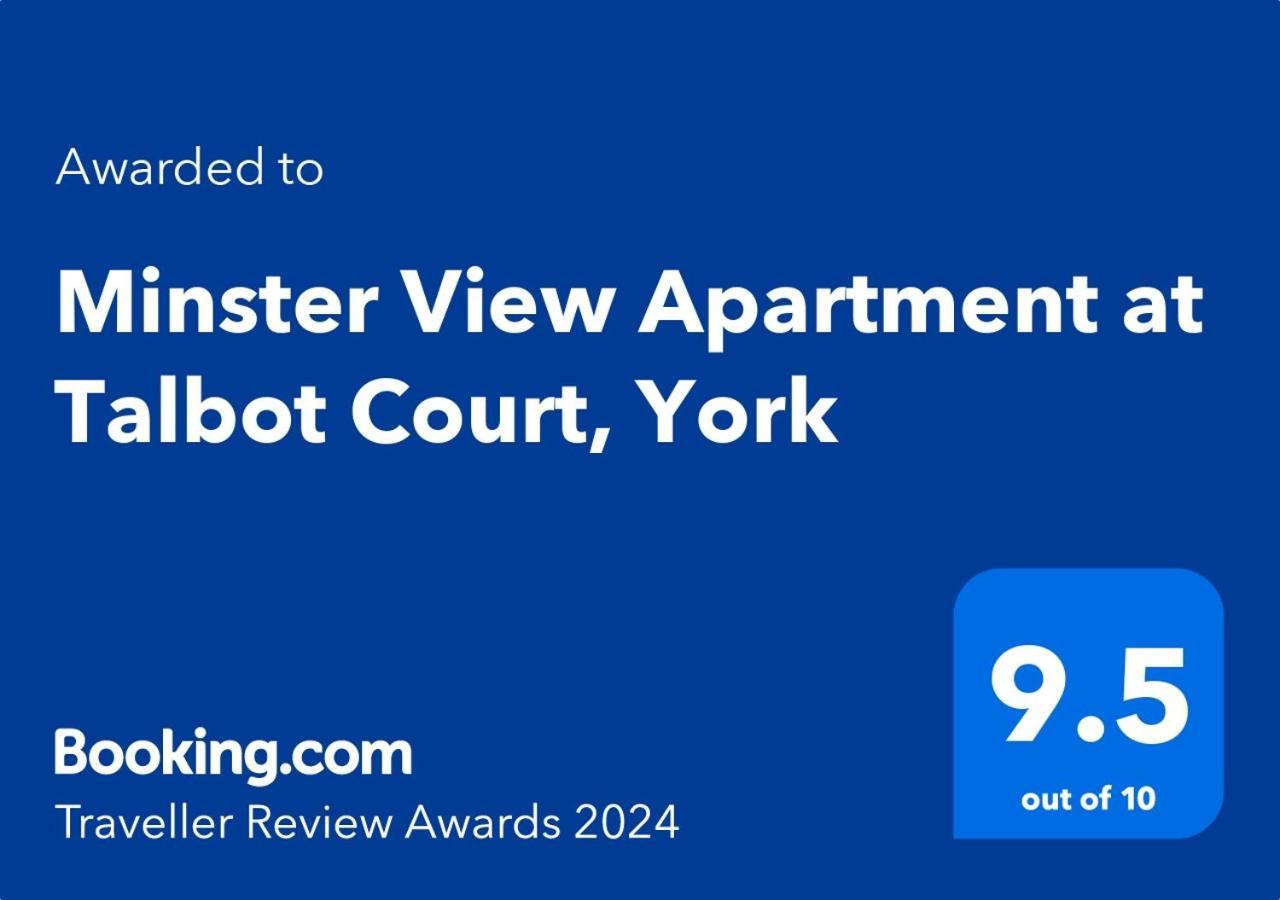 Minster View Apartment At Talbot Court, York Esterno foto